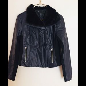 INC International Concepts Moto Jacket S